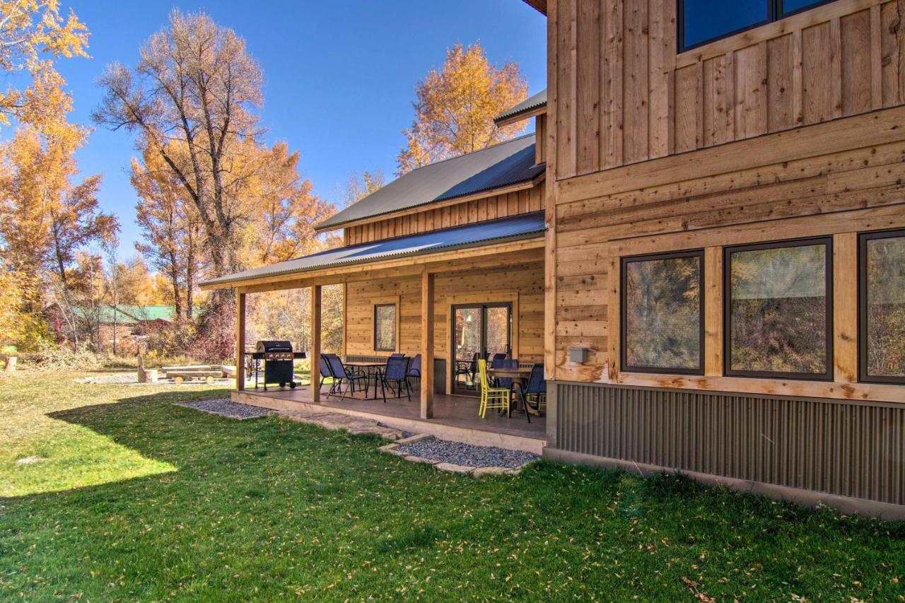Riverfront Home With Bbq 2 Mi To Downtown Gunnison! Exterior foto